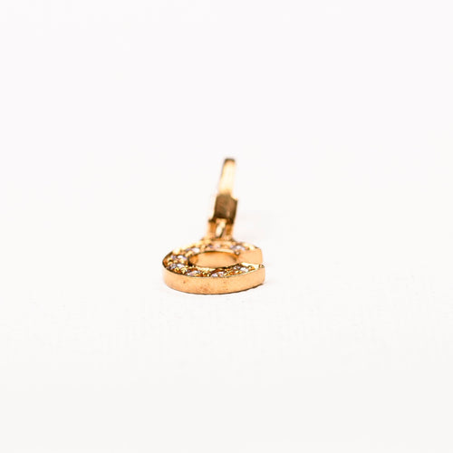 Pendentif CHANEL-Pendentif charm's diamants en or jaune 58 Facettes LMB-295