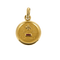 Pendentif AUGIS - Médaille sentimentale en or jaune 58 Facettes CHAL1166