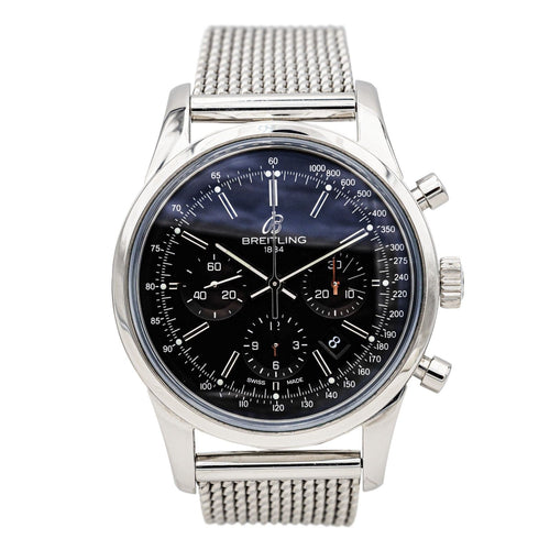 Montre Breitling Montre TransOcean chronograph Acier 58 Facettes 3796710RV