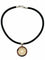 Collier BVLGARI. Collection "Tondo", collier en or, acier et diamants 58 Facettes
