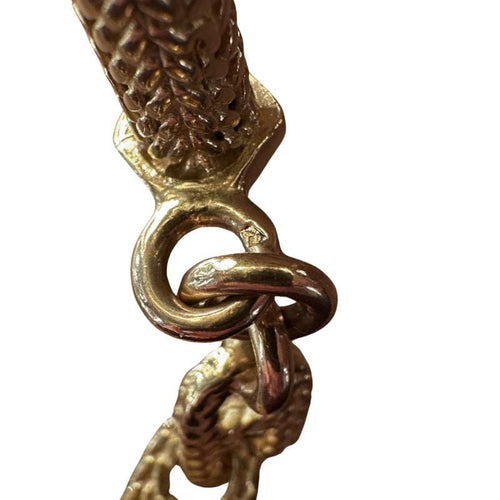 Bracelet Bracelet vintage maille Chaîne d'ancre en or jaune 58 Facettes