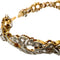 Bracelet Bracelet design Art Déco en or jaune et platine avec diamants 58 Facettes Q315B
