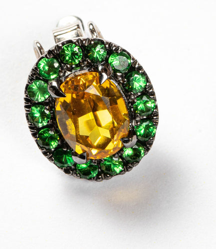Bague 58 The Garden ring– Unique Creation by Gianpiero Casolani 58 Facettes GCR002