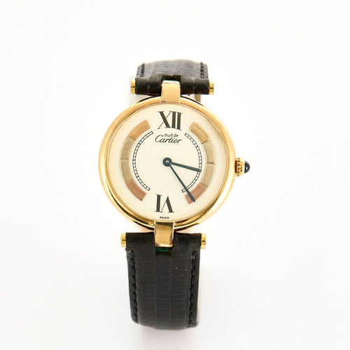 Montre CARTIER - Must Vendôme - Montre en vermeil 58 Facettes 240688