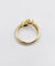 Bague 55.5 Bague toi et moi vintage or 18k diamant 0.35 carat et saphirs 58 Facettes A02998