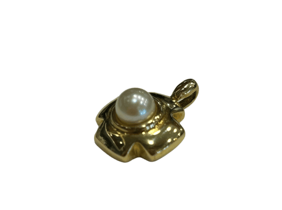 Pendentif Pendentif or perle de culture 58 Facettes LP583/3