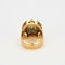 Bague Tank or jaune Diamants