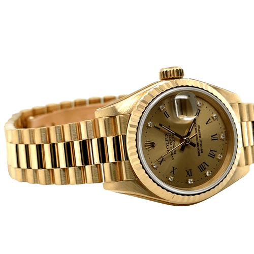 Montre Rolex - Montre Femme date just - Or jaune 58 Facettes 1.0000298/1