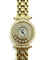 Montre CHOPARD - Montre Happy Diamonds or jaune, diamants et rubis 58 Facettes