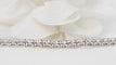 Bracelet rivière en or blanc et diamants