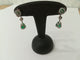 Boucles d'oreilles Boucles d'Oreilles or blanc, Emeraudes Diamants 58 Facettes