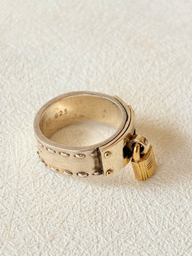 Bague 50 HERMÈS - Bague Kelly Cadenas 58 Facettes WC-2025-2255