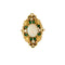 Bague 51 Bague marquise or jaune, opale et diamants 58 Facettes RAM28443