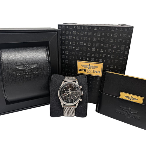 Montre Breitling Montre TransOcean chronograph Acier 58 Facettes 3796710RV