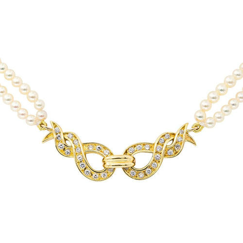 Collier Collier Or jaune Diamant 58 Facettes 3951649CN