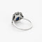 Bague 55.5 Bague Art Déco or blanc, saphir et diamants 58 Facettes GU201