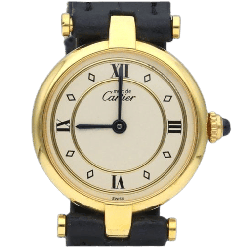 Montre Cartier Montre Must De Cartier Vermeil 58 Facettes MT42959