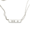 Collier MESSIKA - Collier Move Or blanc - Double Chaîne 58 Facettes 1.0000395/1