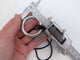 Collier collier HERMES sautoir skipper tgm 80cm argent massif 925 59gr & cordon 58 Facettes 267728