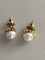Boucles d'oreilles Boucles d'Oreilles Or Jaune Perles Akoya 58 Facettes LOT 6202