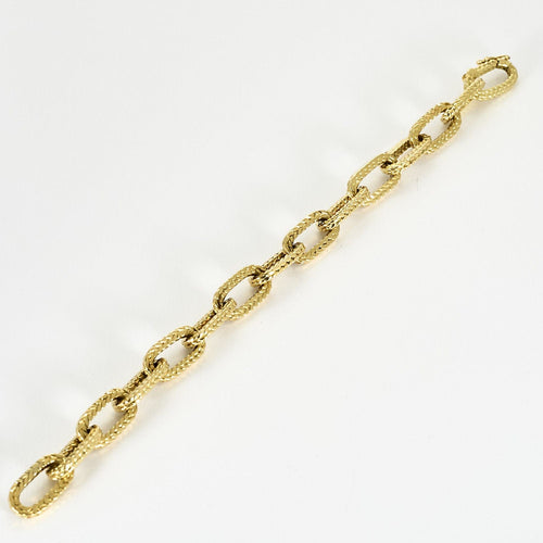 Bracelet Bracelet chaîne d'ancre en or jaune 58 Facettes BEA3739