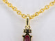 Pendentif Pendentif en or avec diamants et rubis 58 Facettes 2139