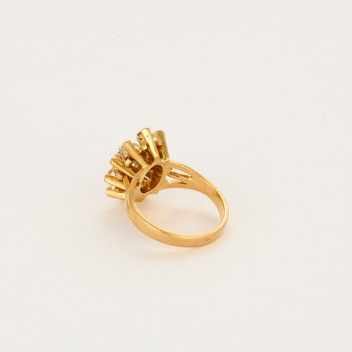 Bague 50 Bague Marguerite 58 Facettes LP1166