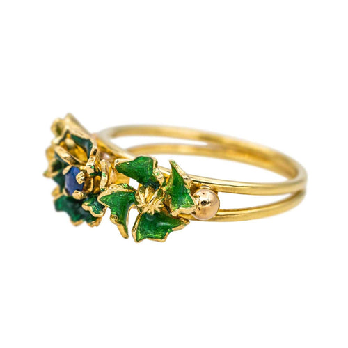 Bague 49 Bague Or jaune Saphir 58 Facettes 4383450RV