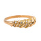 Bague 55 Bague Or rose Diamant 58 Facettes 4686174CN