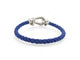Bracelet bracelet FRED force 10 gm ob0050 t15 or blanc 18k diamants 0.9ct 2 cables 58 Facettes 269619