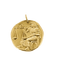 Pendentif Elegante Médaille Verseau en or jaune 58 Facettes BLO0492