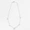 Collier Collier en or blanc et diamants en cinq motifs 58 Facettes