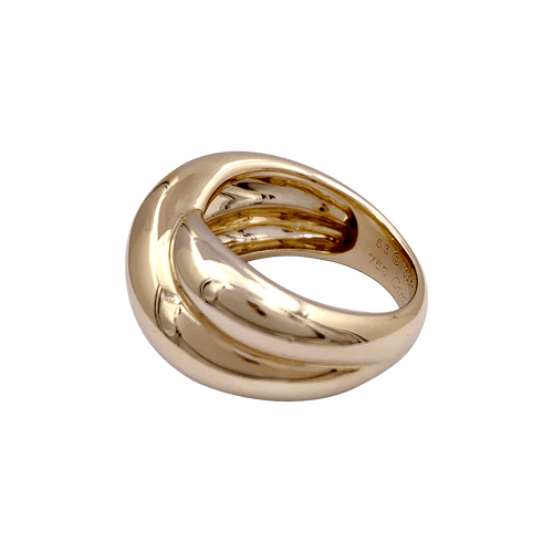Bague 53 Bague vintage Cartier, "Colisée", or jaune. 58 Facettes 34428