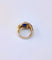 Bague 51 Bague jonc or jaune saphir toi et moi 58 Facettes Bag.jc.S.S.-1463