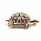 Broche Broche tortue en or, émaillée et sertie de diamants 58 Facettes 1.0002596/3