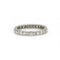 Bague 50 Alliance - Platine et diamants 58 Facettes 1157
