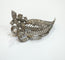 Broche Broche ancienne en platine et argent avec diamants 58 Facettes