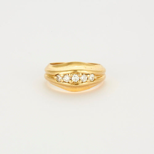 Bague 55 Bague les 5 Diamants 58 Facettes LP676/10