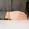 Bracelet Bracelet or jaune maille palmier 58 Facettes AUX10242