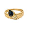 Bague 51,5 Bague or jaune, saphir et diamants 58 Facettes NAR0193