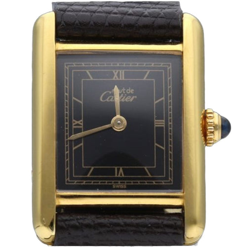 Montre Cartier Montre Tank Vermeil 58 Facettes MT42214