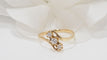 Bague 58 Bague Trilogie En Or Jaune Et Diamants 58 Facettes 32192