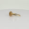 Yellow gold ring with diamonds 58 Facettes 2310011