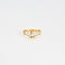 Bague 53 Bague or jaune centrée d'un diamant 58 Facettes GAW7