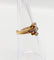 Bague marquise antique en or 18k et diamants taille rose (circa 1900)