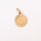 Pendentif Médaille zodiaque vintage signe du lion en or jaune 58 Facettes 276