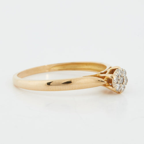 Bague 58 BAGUE EN OR JAUNE 18 CARATS 58 Facettes REF 8020/19
