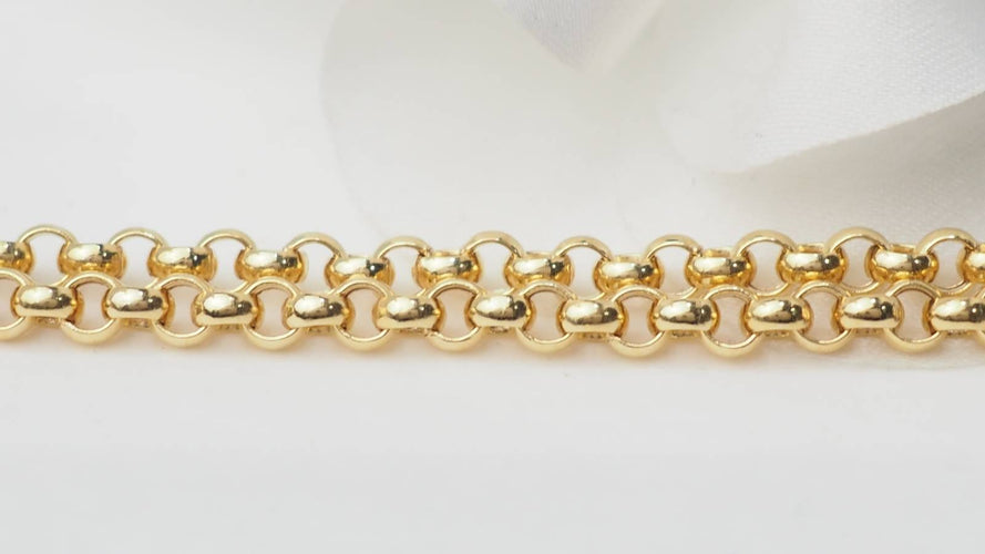 Collier Collier maille jaseron en or jaune 58 Facettes VLFR6343