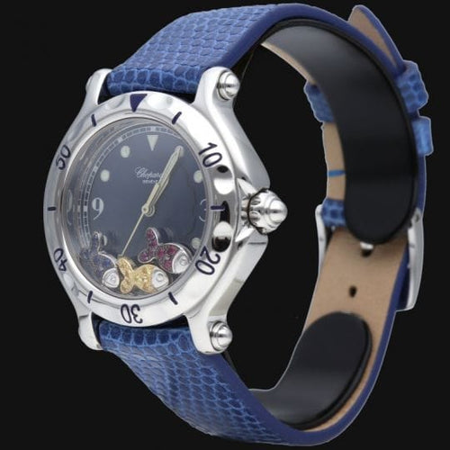 Montre Chopard Montre Happy Sport Fish 58 Facettes MT42381