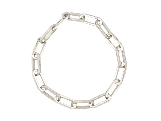 Collier collier DINH VAN chaine a maillons xl en argent massif 925 114gr 58 Facettes 266218